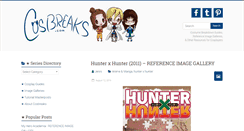 Desktop Screenshot of cosbreaks.com